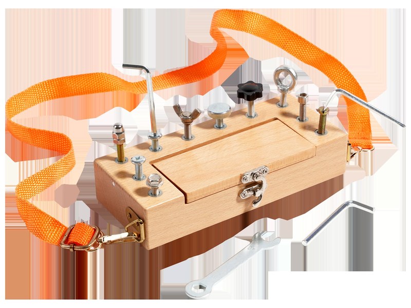 Montessori tool and nut sets