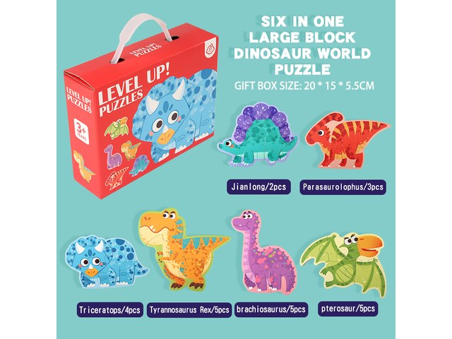 Jigsaw and hand-grasp puzzles